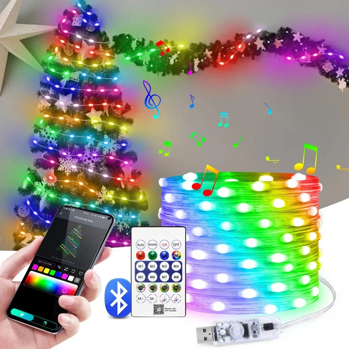 Luces Smart de Navidad